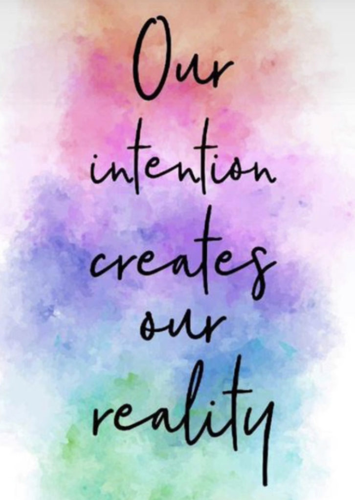 Intentions Matter! – A Journey by Jennifer